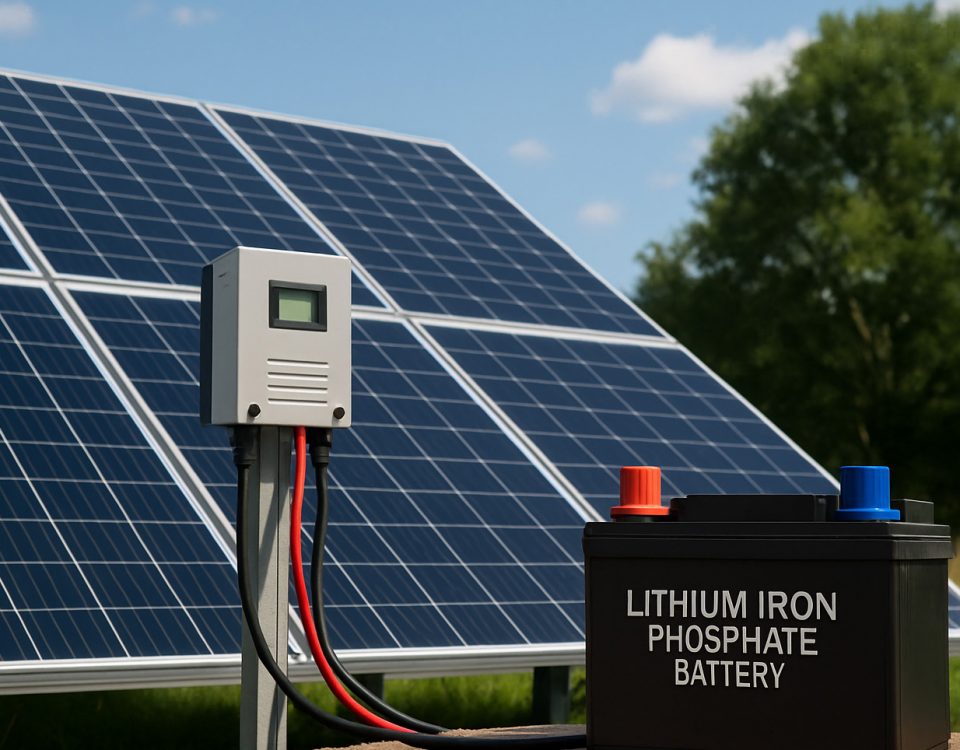 Solar Panel and Battery