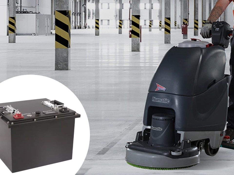 Choosing the Right Battery for Your Floor Scrubber
