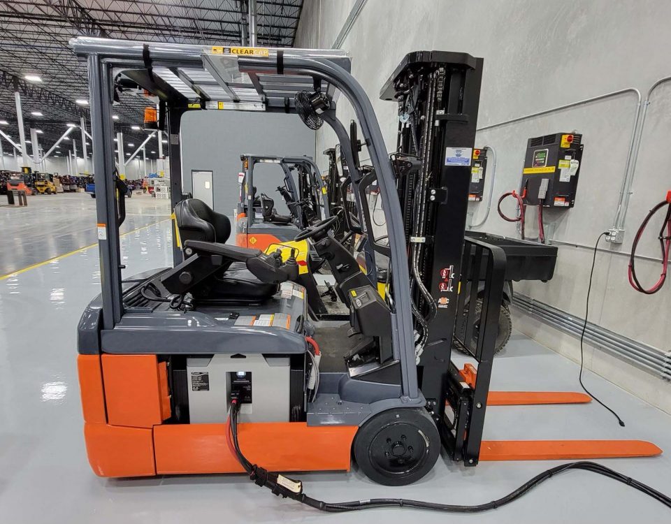 Tecnologia di ricarica rapida della batteria del carrello elevatore