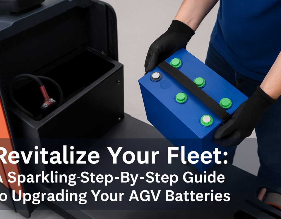 Revitalize a sua frota: Um guia passo-a-passo brilhante para atualizar as suas baterias AGV 10 Bateria AGV