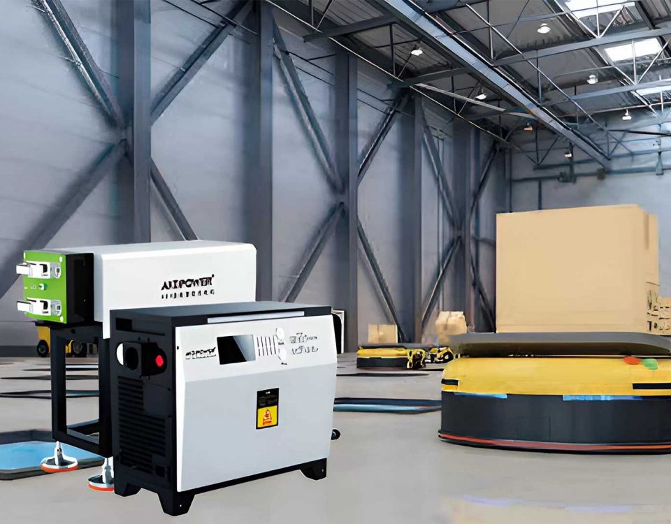Carregar de forma mais inteligente, funcionar por mais tempo: Estratégias práticas para otimizar o carregamento de baterias de AGVs 2 Carregamento da bateria do AGV