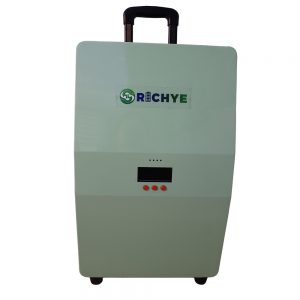 Suitcase-style portable power station