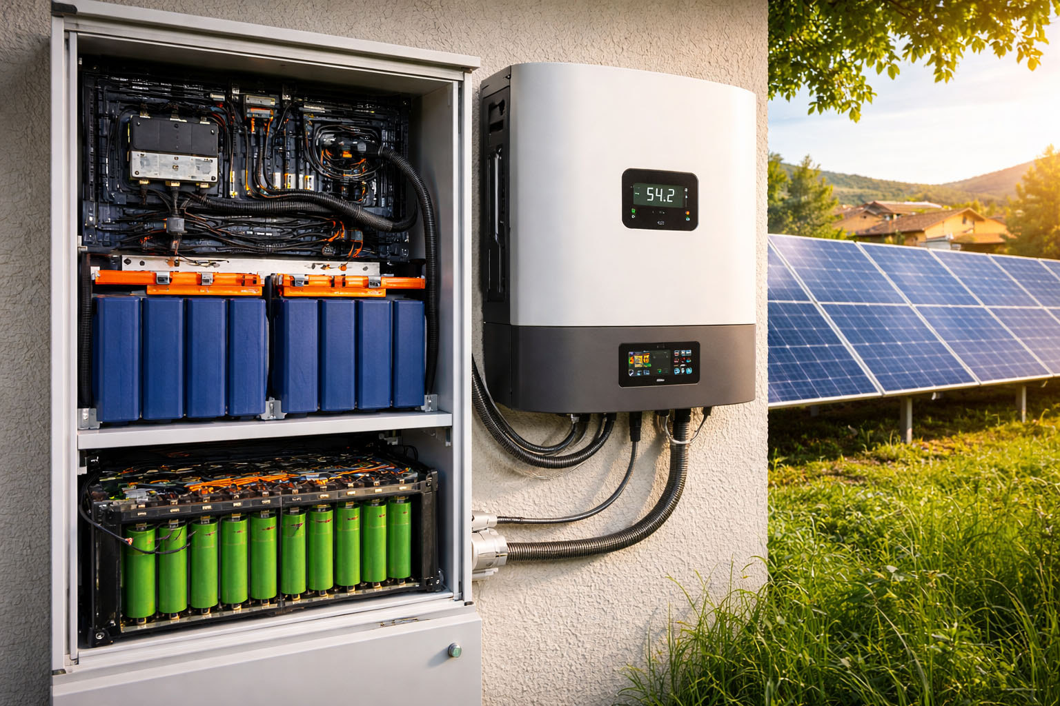 太陽電池用LiFePO₄の角型と円筒型：どちらのセル形式が本当に適して 